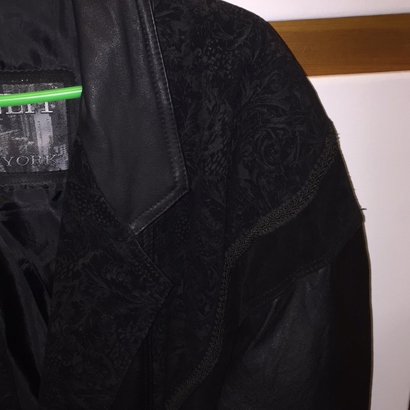 Winlit New York leather long coat - Picture 8 of 12